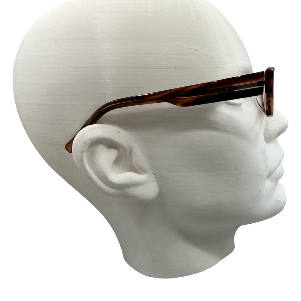 Bevel Get 2 Hell 3629 RD 54-17 Brown Tortoise Eyeglasses Japan - Picture 3 of 5